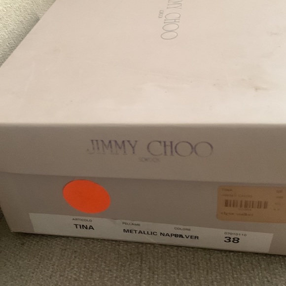 Gorgeous Jimmy Choo crystal sandals. Pristine condition. Worn once - Picture 5 of 5